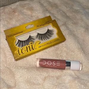 Dose of Colors liquid lipstick & Lashes